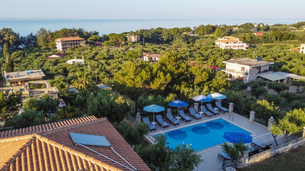 Aeolos Zante Villas With Heated Pool Vasilikí Exteriér fotografie
